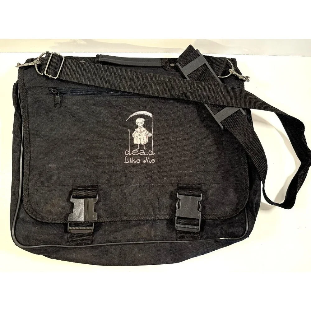 Dead Like Me Messenger Satchel Briefcase Laptop School Bag READ DESCRIPTION WEAR